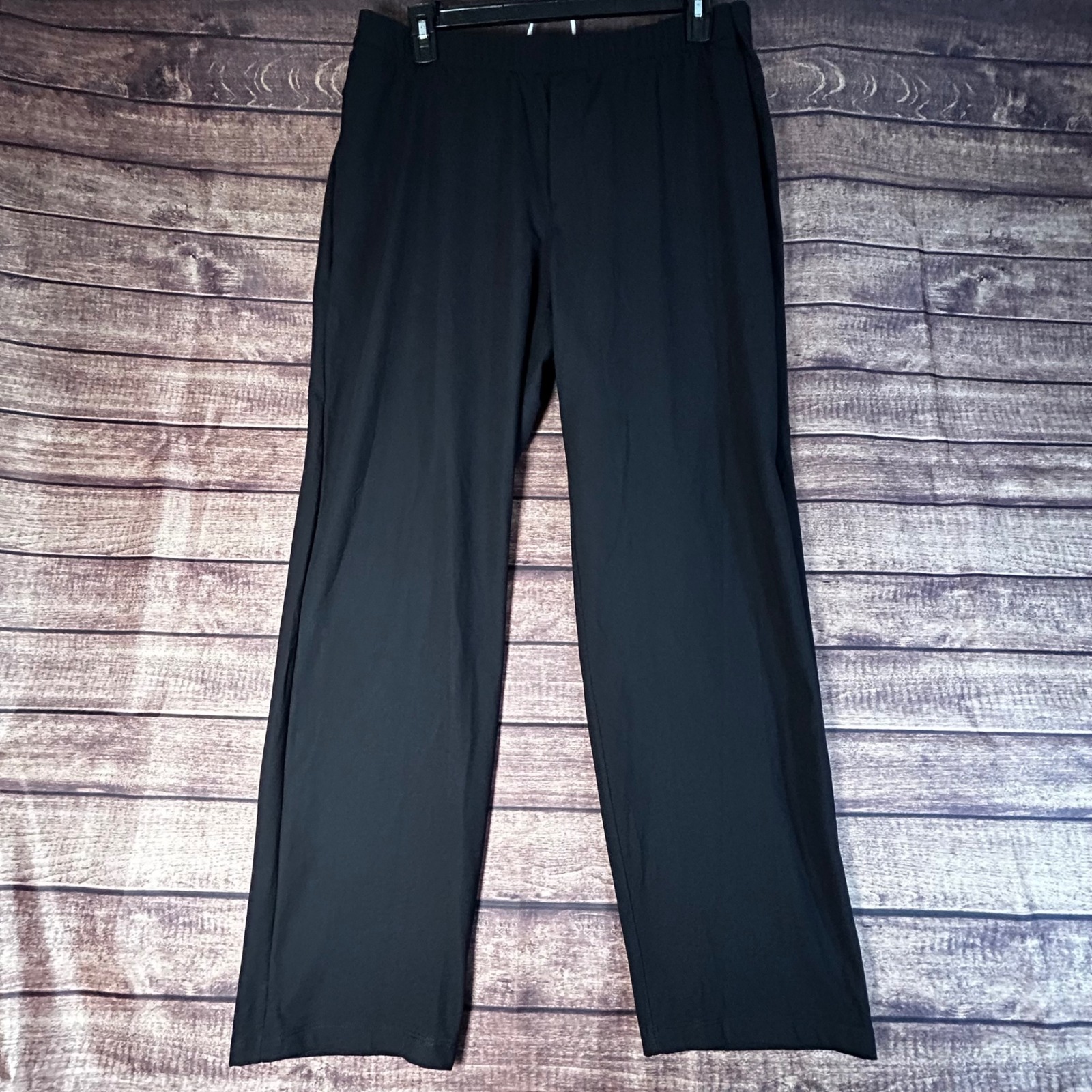 Lululemon Abc Pull-On Pant Mens 3xl Black Stretch Straight Leg *Altered 36x30